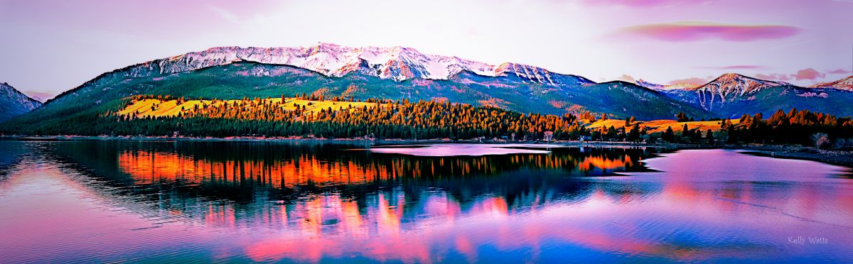 Wallula Lake Waking Up