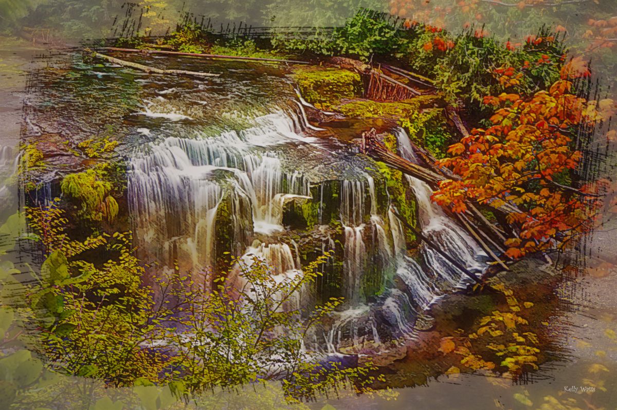 Lower Lewis River Falls