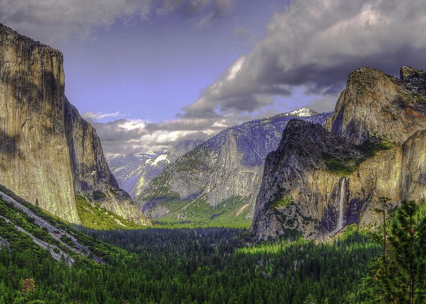 Yosemite greeting card